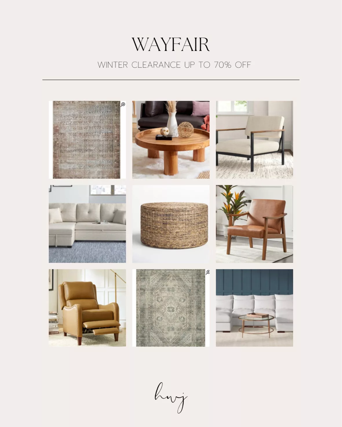 Wayfair Winter Clearance sale: Up to 70% off
