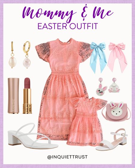 Celebrate Easter in style with your daughter in these adorable pink dresses! Twinning has never been so chic!
#springfashion #mommyandme #capsulewardrobe #matchyoutfits