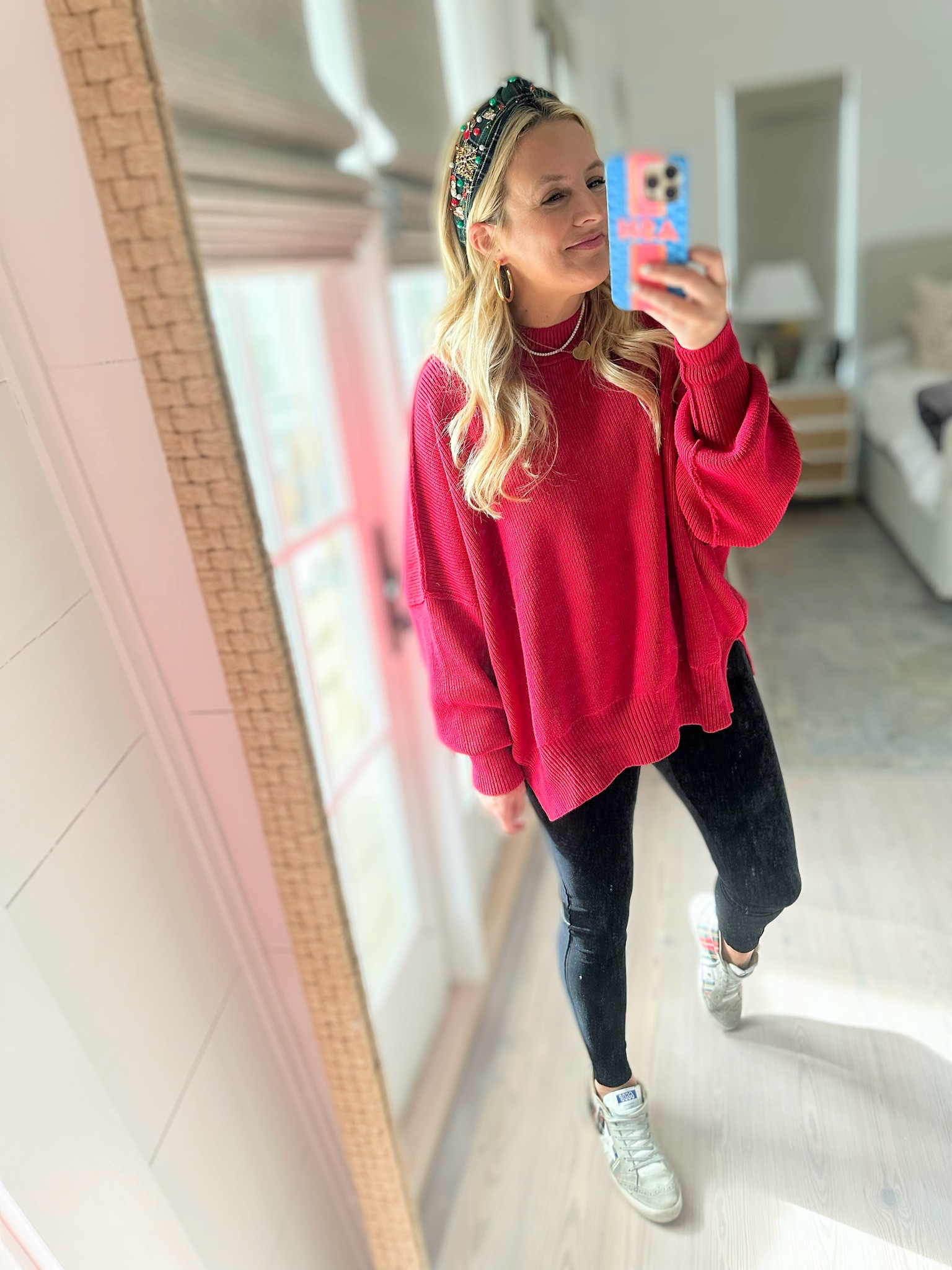 Love my free people tunic sweater. Also linking the Amazon version. My velvet spanx leggings are a great winter staple too. 

#LTKstyletip #LTKSeasonal #LTKHoliday