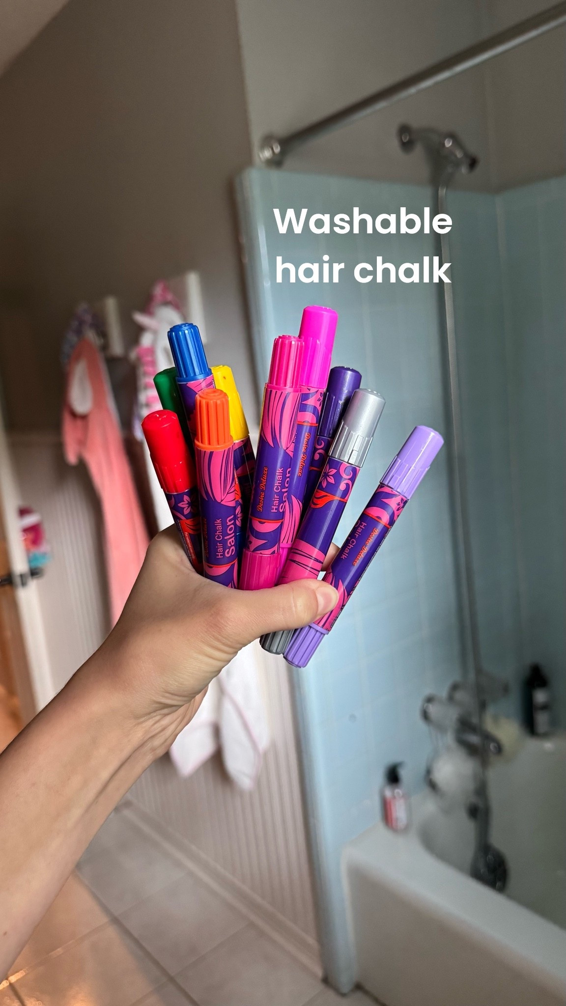 Kids colorful hair chalk that’s *actually* washable!! ✨

#LTKmomlife #LTKKids