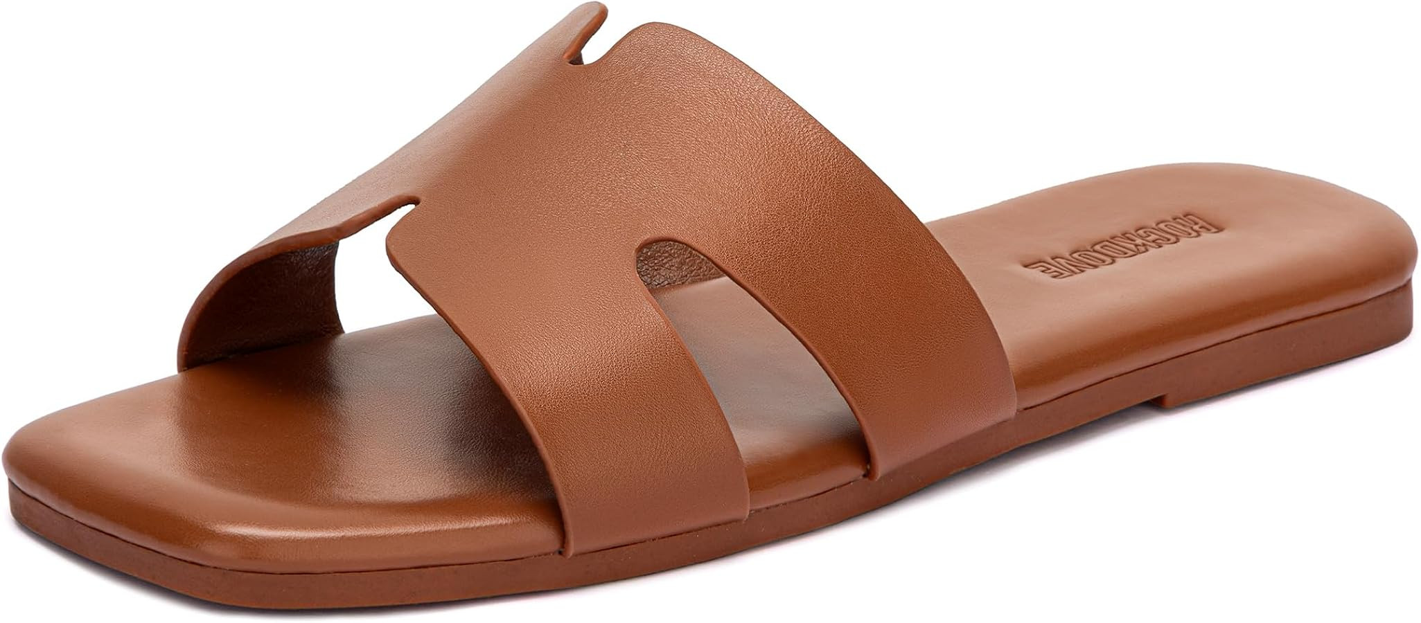 RockDove Women's Solara H-Strap Flat Sandal Comfort Slide for Casual Everyday Wear | Amazon (US)