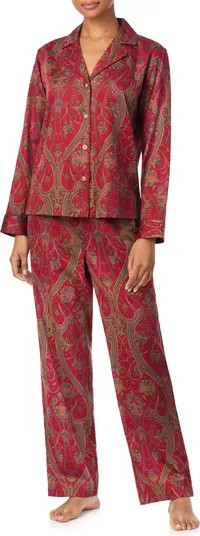 Paisley Cotton Blend Pajamas | Nordstrom