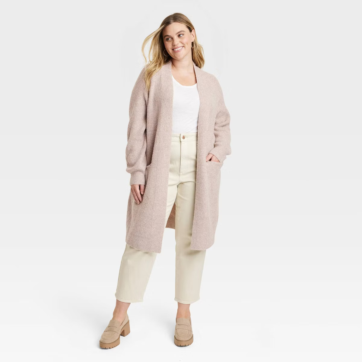 Women's Cashmere-Like Long Layering Cardigan - Universal Thread™ | Target