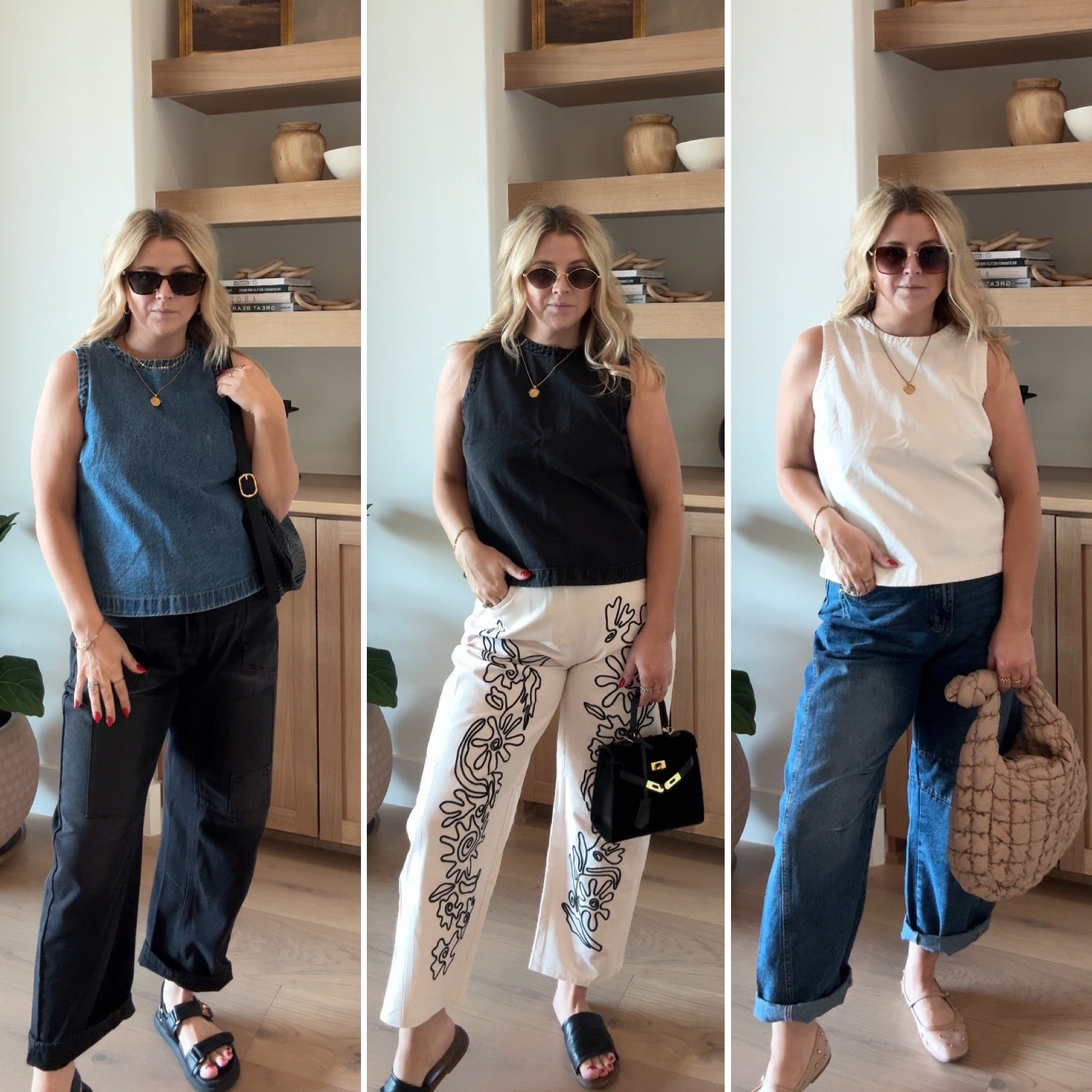 Top: M - Abercrombie 
I took more normal size, 10/L, in all the jeans - all from Amazon! 

momstyle #toddlermom #amazon #midsize #casualstyle #casualmom #amazonfashion #midsizestyle #abercrombie #ltk #ltkspring #ltkspringsale #barreljeans #barreljeansoutfit 

momstyle | toddlermom | amazon | midsize | casualstyle | casualmom | amazonfashion | midsizestyle | abercrombie | ltk | ltkspring | ltkspringsale | barreljeans | barreljeansoutfit

#LTKSpringSale #LTKMidsize #LTKSaleAlert