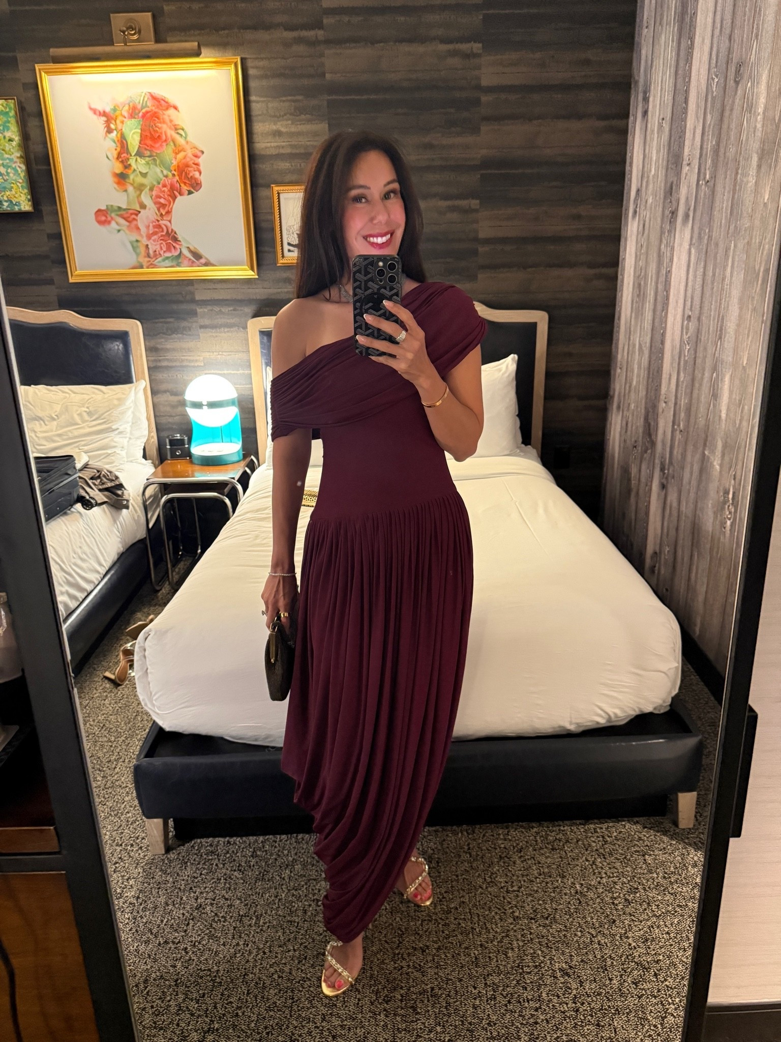 LTK Award Party look ✨ This Revolve dress was made for a night out—elevated, flattering, and the perfect mix of chic + fun. Such a good option if you have a formal event, cocktail party, wedding, gala, or special occasion coming up. Your to size! Perfect for the season. Maroon event dress