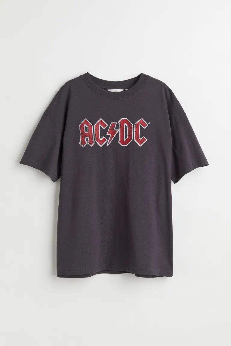 Oversized Printed T-shirt | H&M (US + CA)