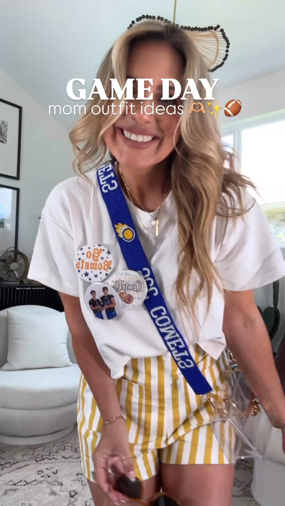 Game day outfit ideas for the moms!! I like to look cute but still comfortable!! These are affordable options. Wearing size medium in everything except the romper & the navy skort which is a size small. 

#LTKFindsUnder50 #LTKSeasonal #LTKPetite