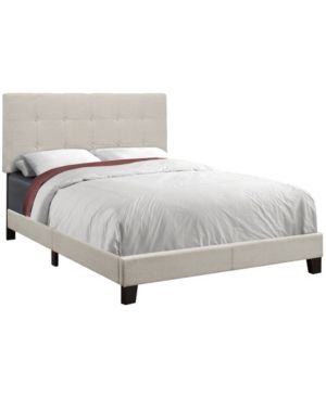 Monarch Specialties Full Size Linen Bed | Macys (US)