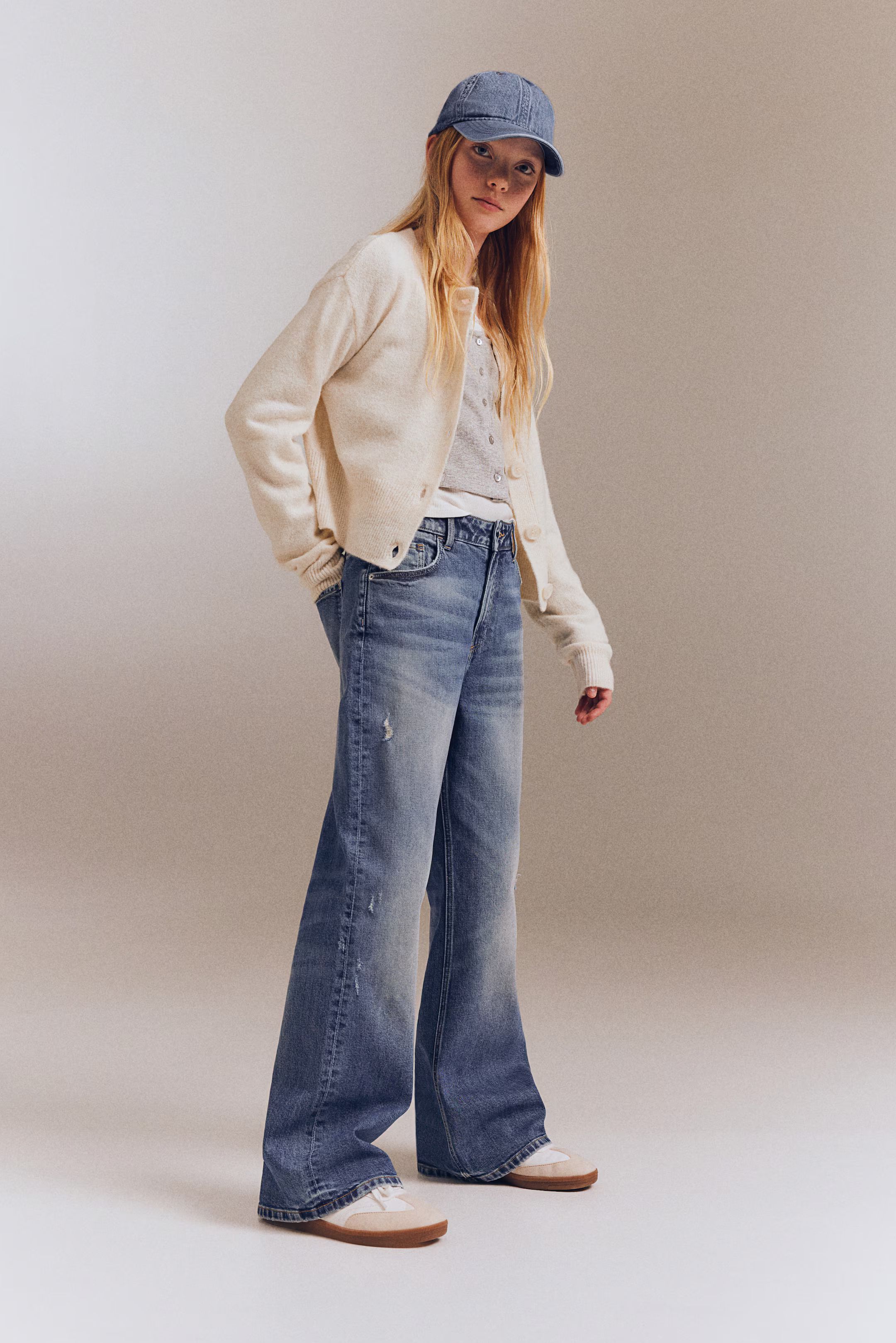 Baggy Fit Bootcut Leg Jeans | H&M (US + CA)