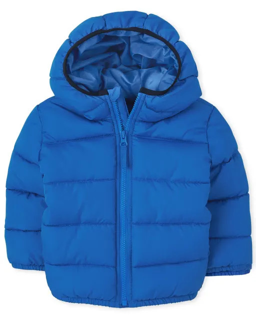 Toddler Boys Long Sleeve Puffer Jacket | The Children's Place  - TIDAL | The Children's Place