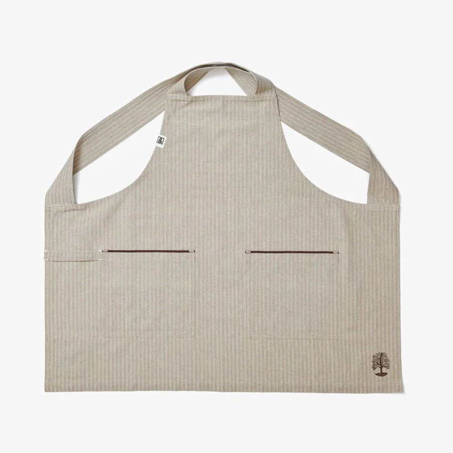 Smock Patterns - MARTHA by Martha Stewart Brown Stripe | Hedley & Bennett | Hedley & Bennett