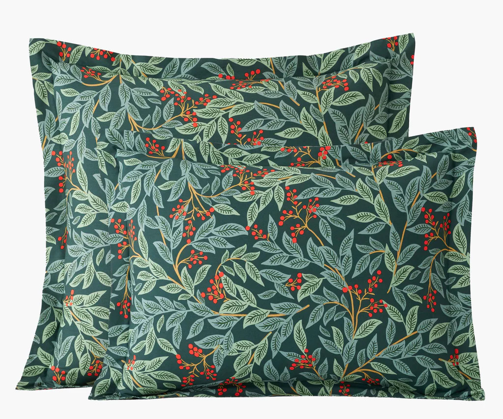 Percale Sham - Willowberry | Rifle Paper Co.