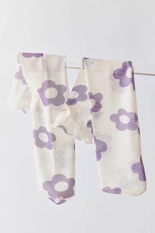 Printed Mesh Sock | Urban Outfitters (US and RoW)