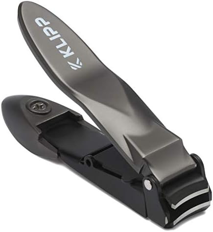 Nail Clippers for Men with Catcher - KLIPP Heavy Duty Razor-Sharp Self-Collecting Nail Cutter, Er... | Amazon (US)