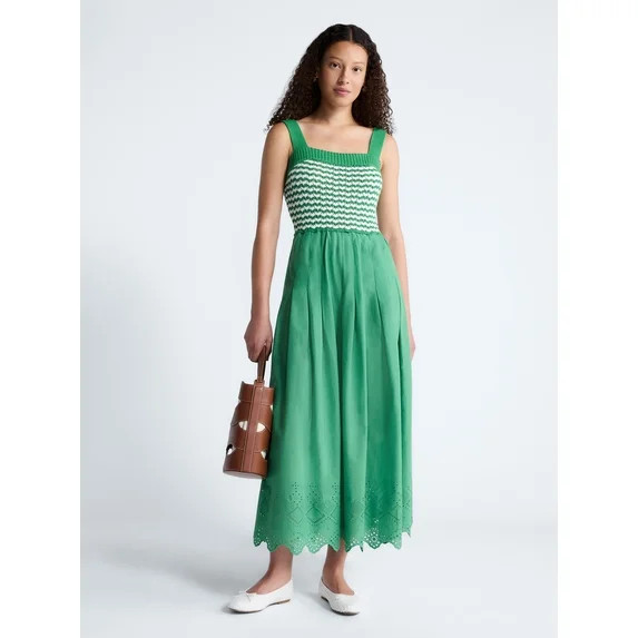 Free Assembly Women's Sleeveless Textured Mixy Dress, Sizes, XS-XXL | Walmart (US)
