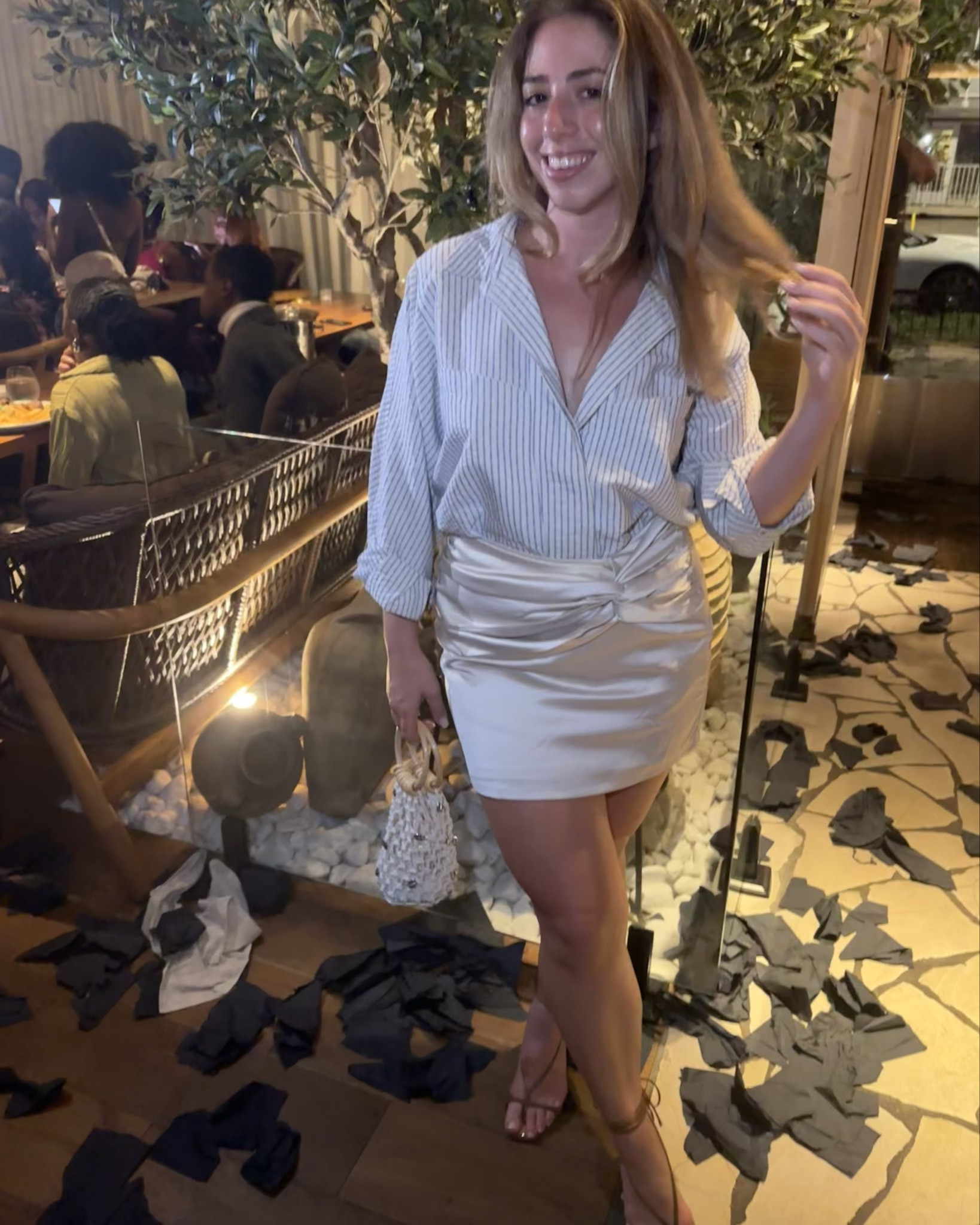 They don’t know I’m wearing a dead stock Opening Ceremony shirt in an ironic Rihanna-over-sized-button-down-peaking-out-of-mini-skirt kinda way. 😜 Anyways, the skirt is part of this very adorable, very affordable set. I’ve worn the pieces both together and separately. Useful find!! 

#LTKFindsUnder100 #LTKSeasonal