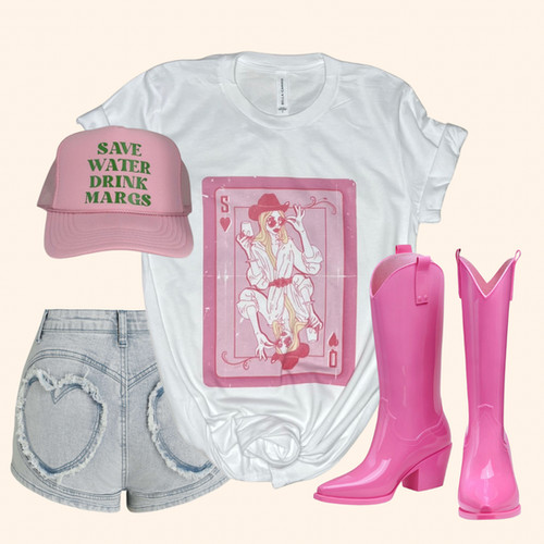 Poker Babe T-shirt (Vintage Feel) | Sassy Queen