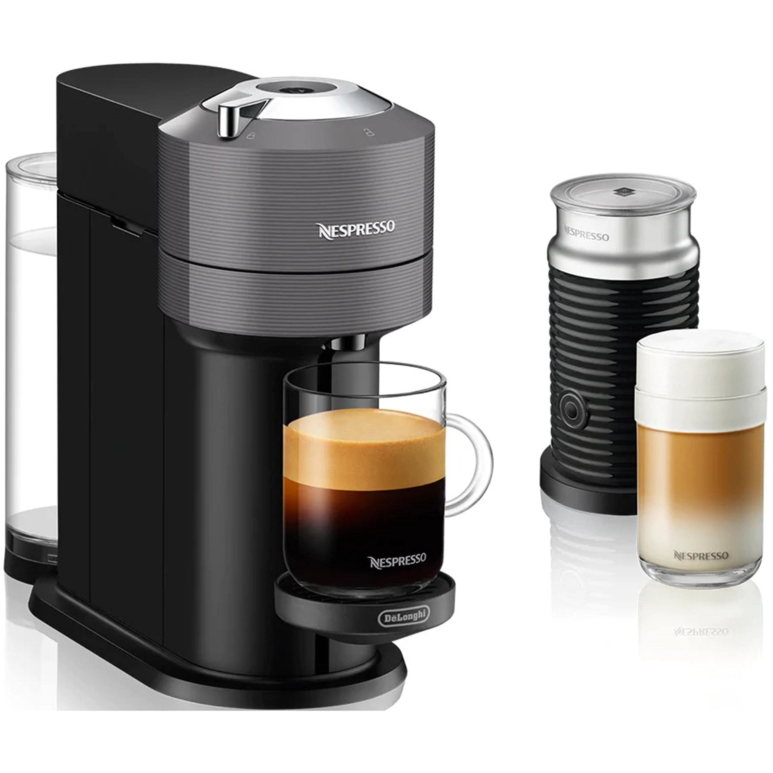Nespresso Vertuo Next Coffee and Espresso Machine by De'Longhi with Milk Frother, 8 ounces, Dark ... | Amazon (US)