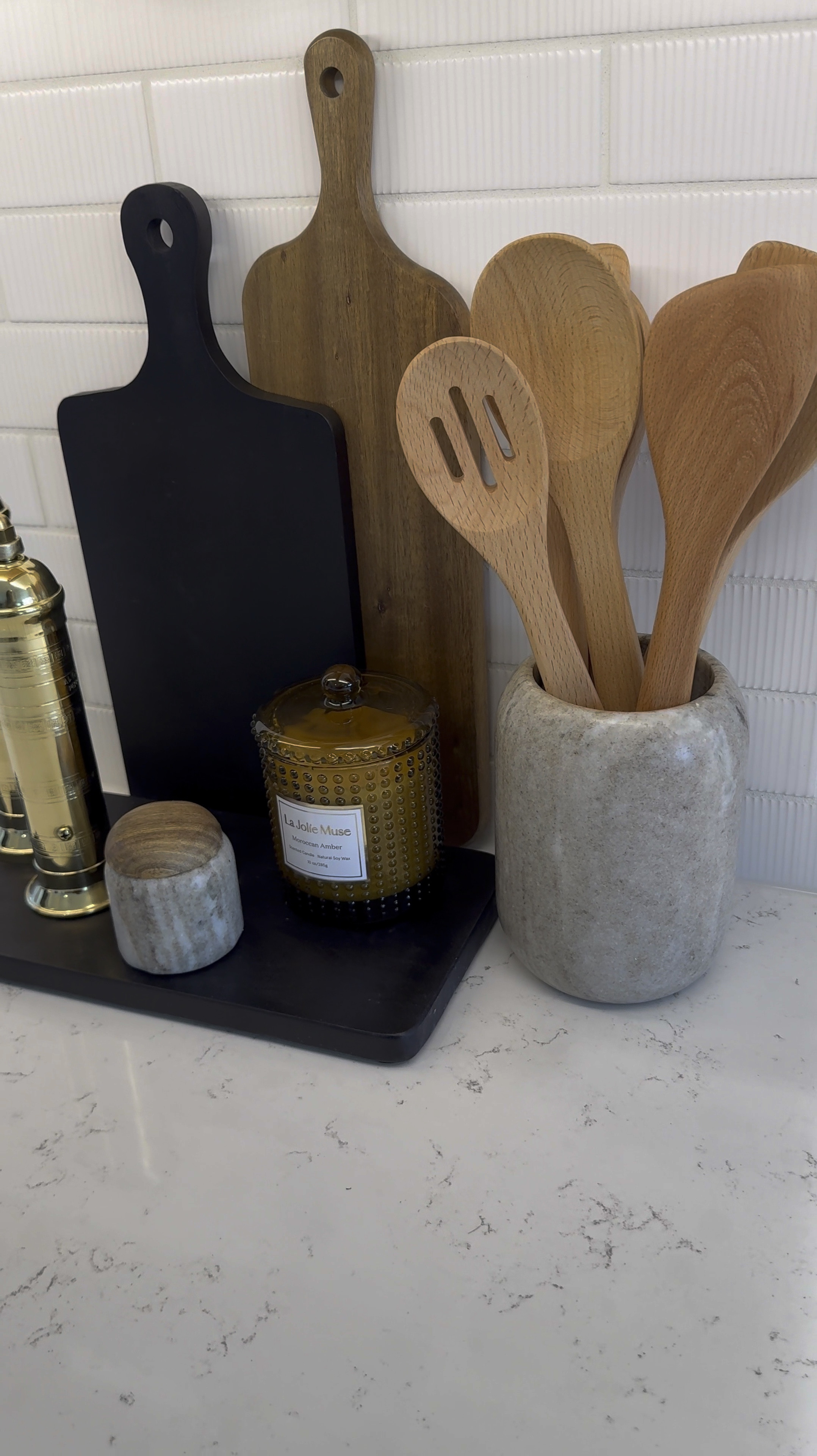 I recently upgraded my kitchen tools and I'm so glad I did! I used to chop veggies the old-fashioned way with a knife and cutting board, but now I have a vegetable chopper from @Walmart that makes the job so much easier. It's amazing how much of a difference it's made - and it can even handle tomatoes! Prepping for cooking has become a breeze. I also picked up some wooden spoons that look great on my countertop and a drying mat that keeps my sink area organized and clutter-free. It's the little things that make cooking more enjoyable, right?

Shop below! 🤎

@Shop.LTK #liketkit #IYWYK #walmarthome #walmartmusthaves


#LTKStyleTip #LTKHome #LTKSaleAlert