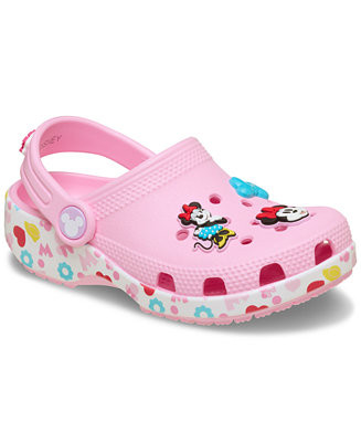 Crocs x Disney Toddler Girls Minnie and Friends Classic Clogs from Finish Line - Macy's | Macy's