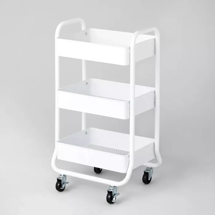 Target/Home/Storage & Organization/Carts & Drawer Units‎3 Tier Metal Utility Cart - Brightroom... | Target