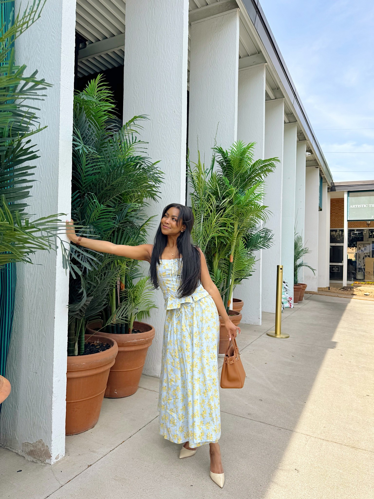 Spring outfit | spring brunch outfit | spring dress 

#LTKPetite #LTKootd