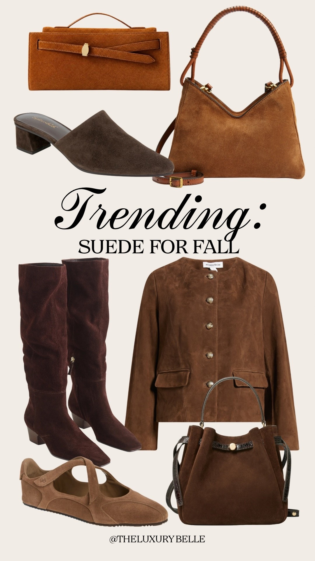 Trending—suede for fall!

#LTKgrwm #LTKootd #LTKSeasonal