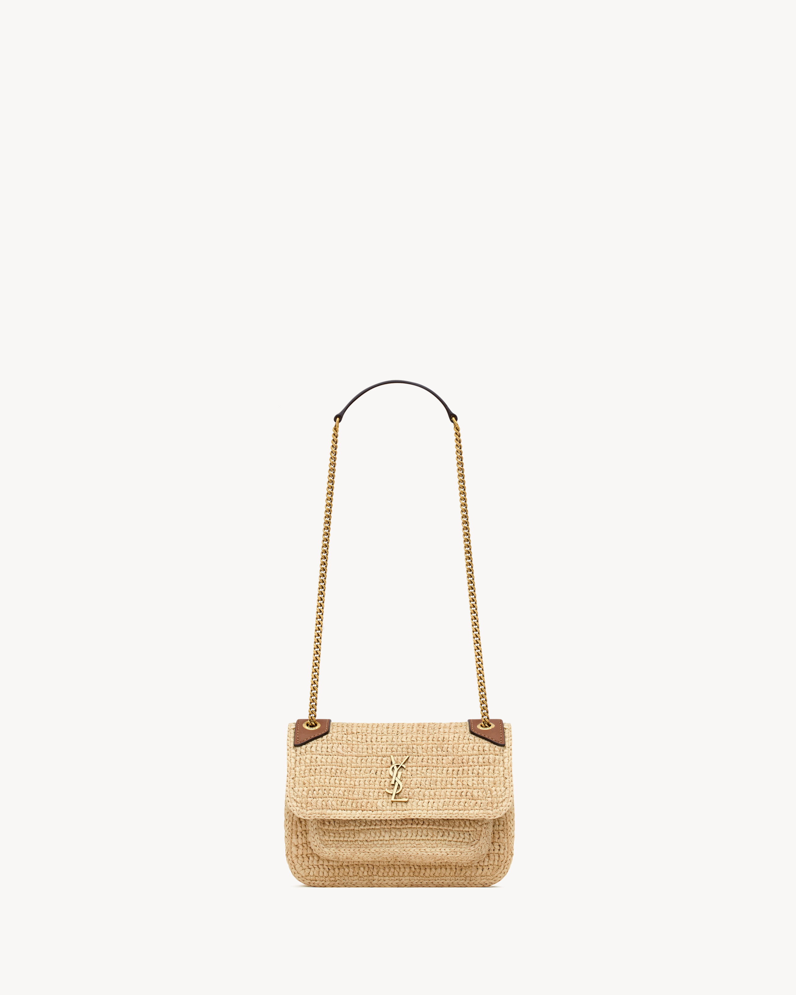 NIKI mini in raffia | Saint Laurent Inc. (Global)