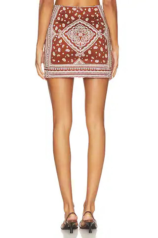 Hope Skirt in Montana Print | Revolve Clothing (Global)