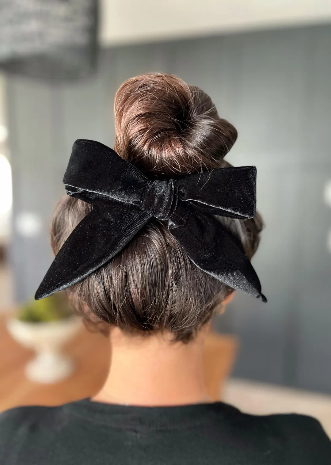 Velvet Hair Bow for Women, Black Belvet Bow, Champagne Gold Hair Bows, Red Velvet Hair Bow, Brida... | Etsy (US)