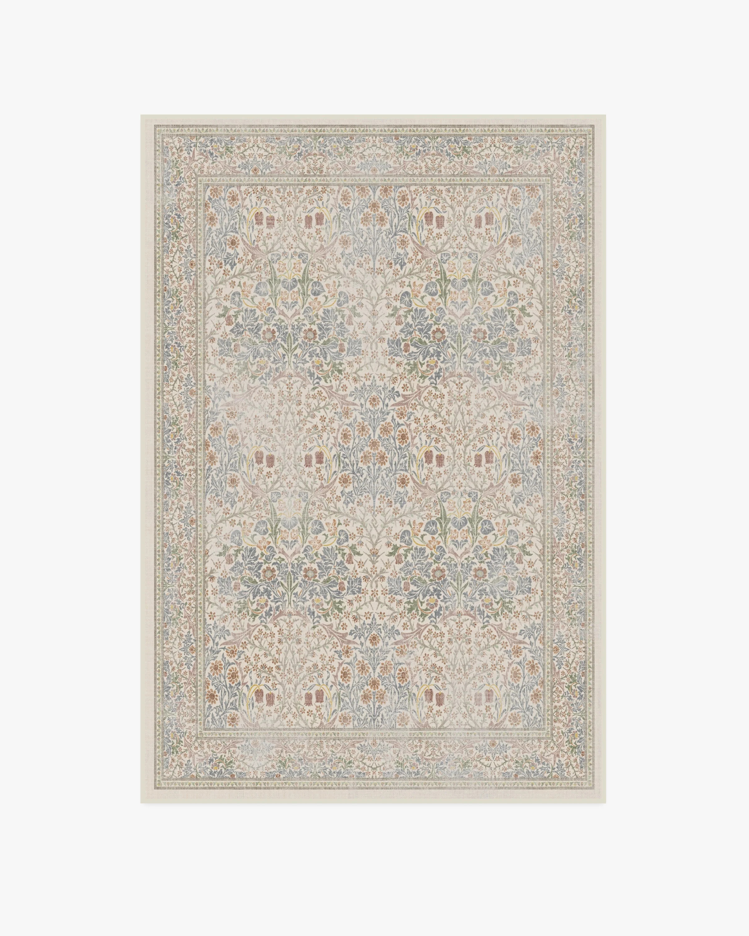 Blackthorn Ivory Rug by Morris & Co. | Ruggable US | Ruggable