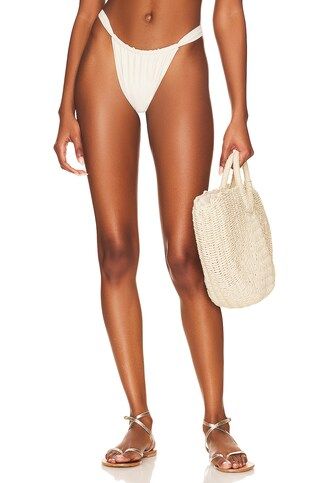 Belle The Label Bare Bikini Bottom in Cream from Revolve.com | Revolve Clothing (Global)