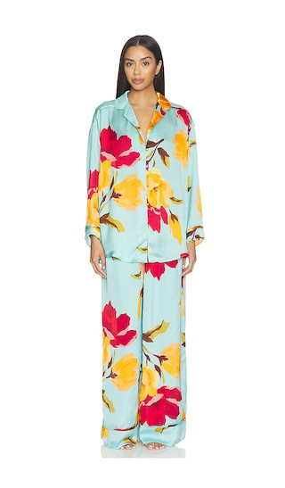 Free People x Intimately FP Dreamy Days Pajama Set in Blue,Red. - size M | Revolve Clothing (Global)