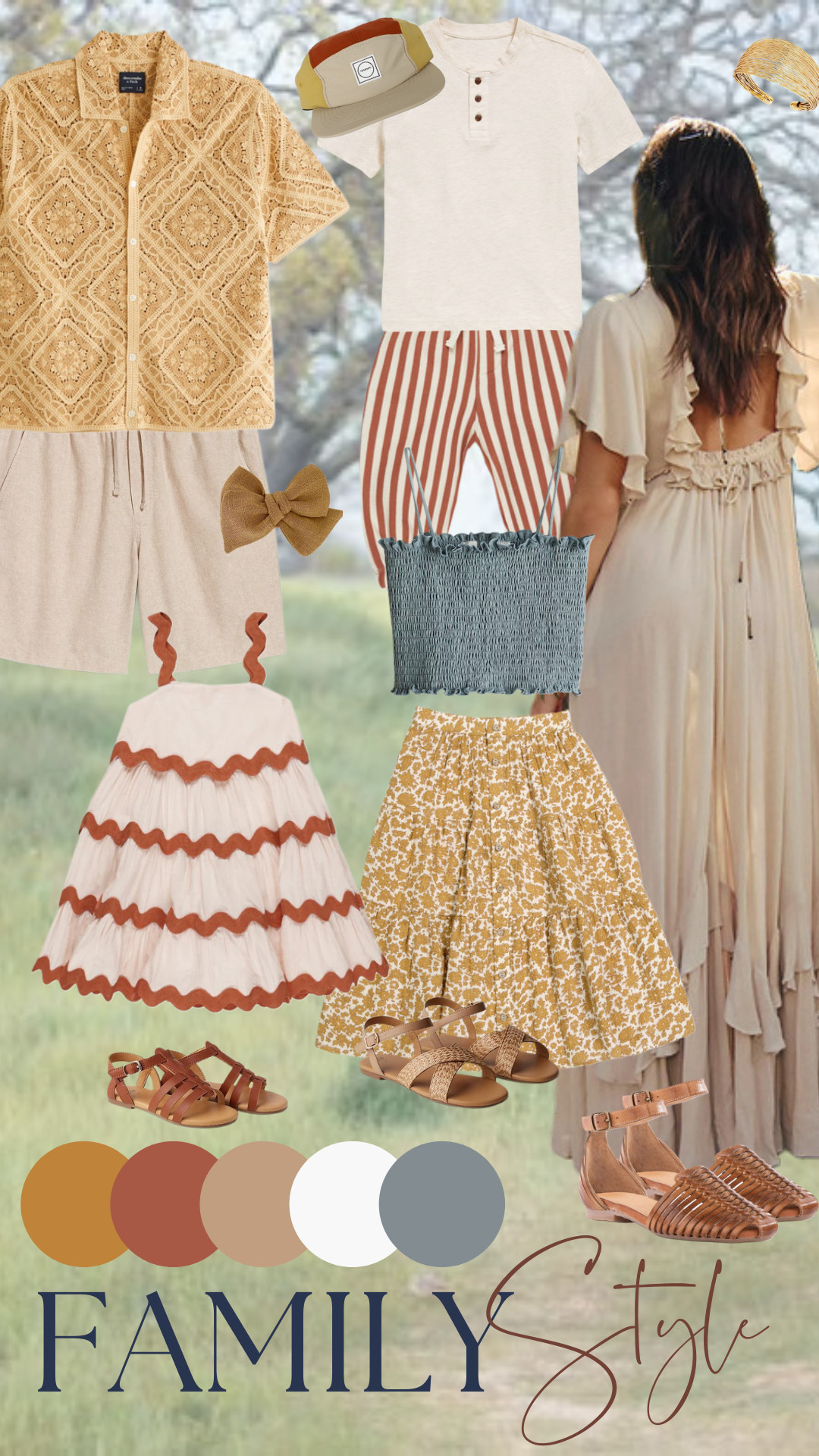 Spring Family Photos Style 

 