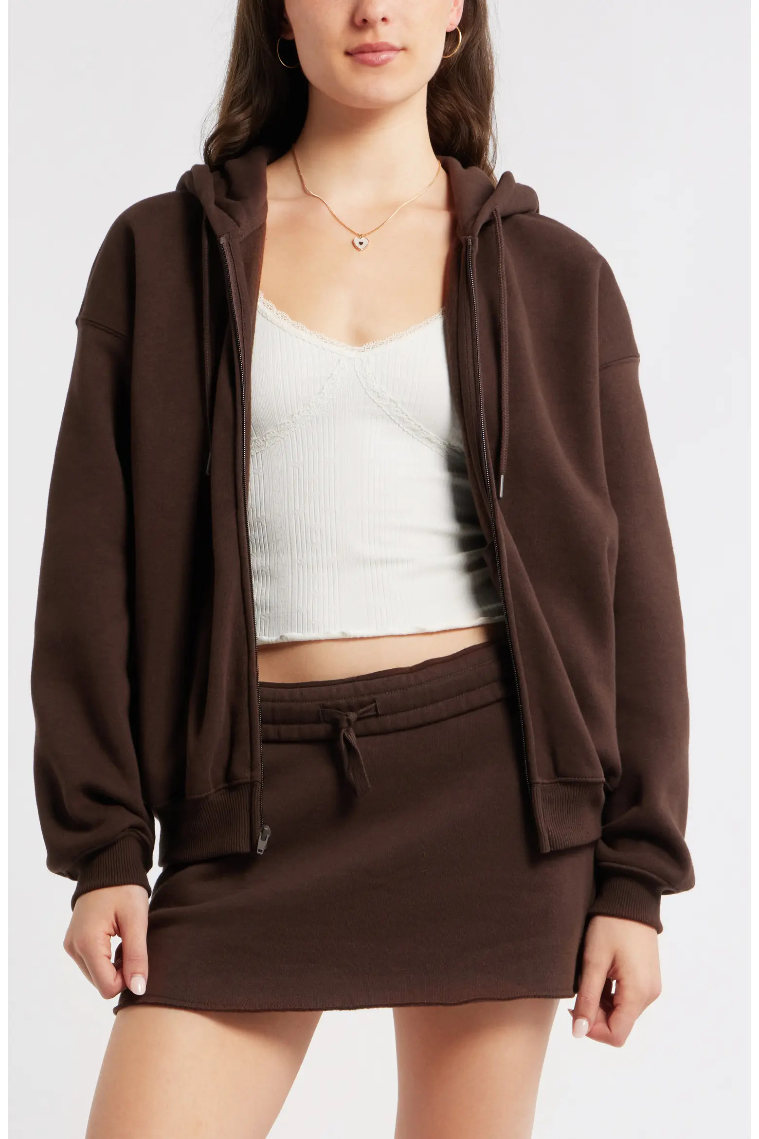 Bubble Zip Hoodie (Women) | Nordstrom | Nordstrom