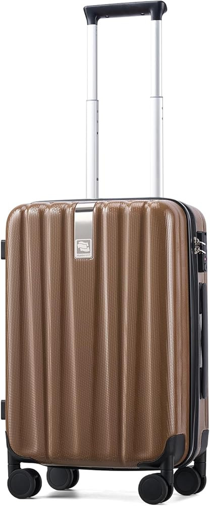 Hanke 20 Inch Carry On Luggage 22x14x9 Airline Approved Lightweight PC Hard Shell Suitcases with ... | Amazon (US)