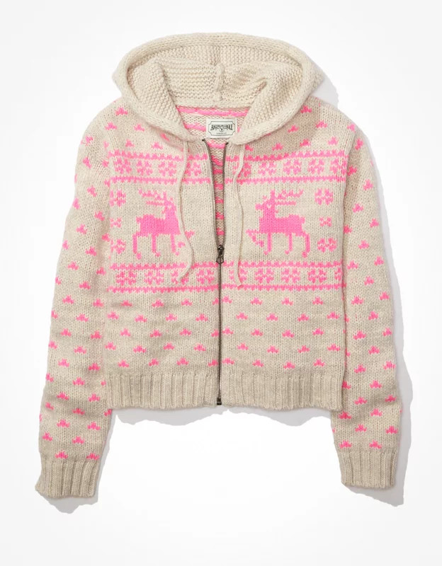 AE Elk Zip-Up Hoodie | American Eagle Outfitters (US & CA)