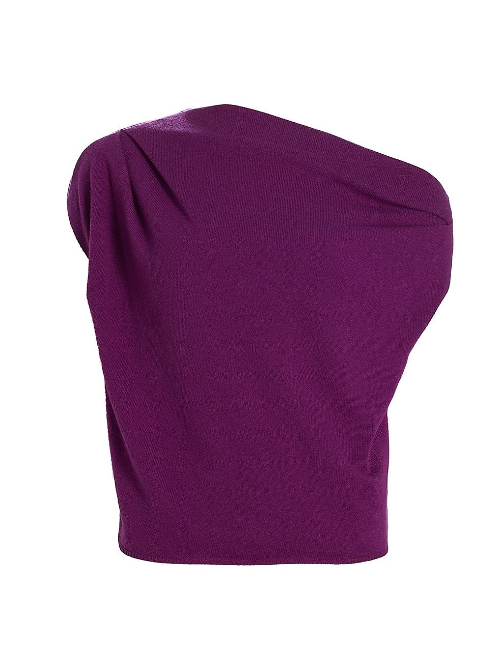Asymmetric Drape Wool Sweater | Saks Fifth Avenue