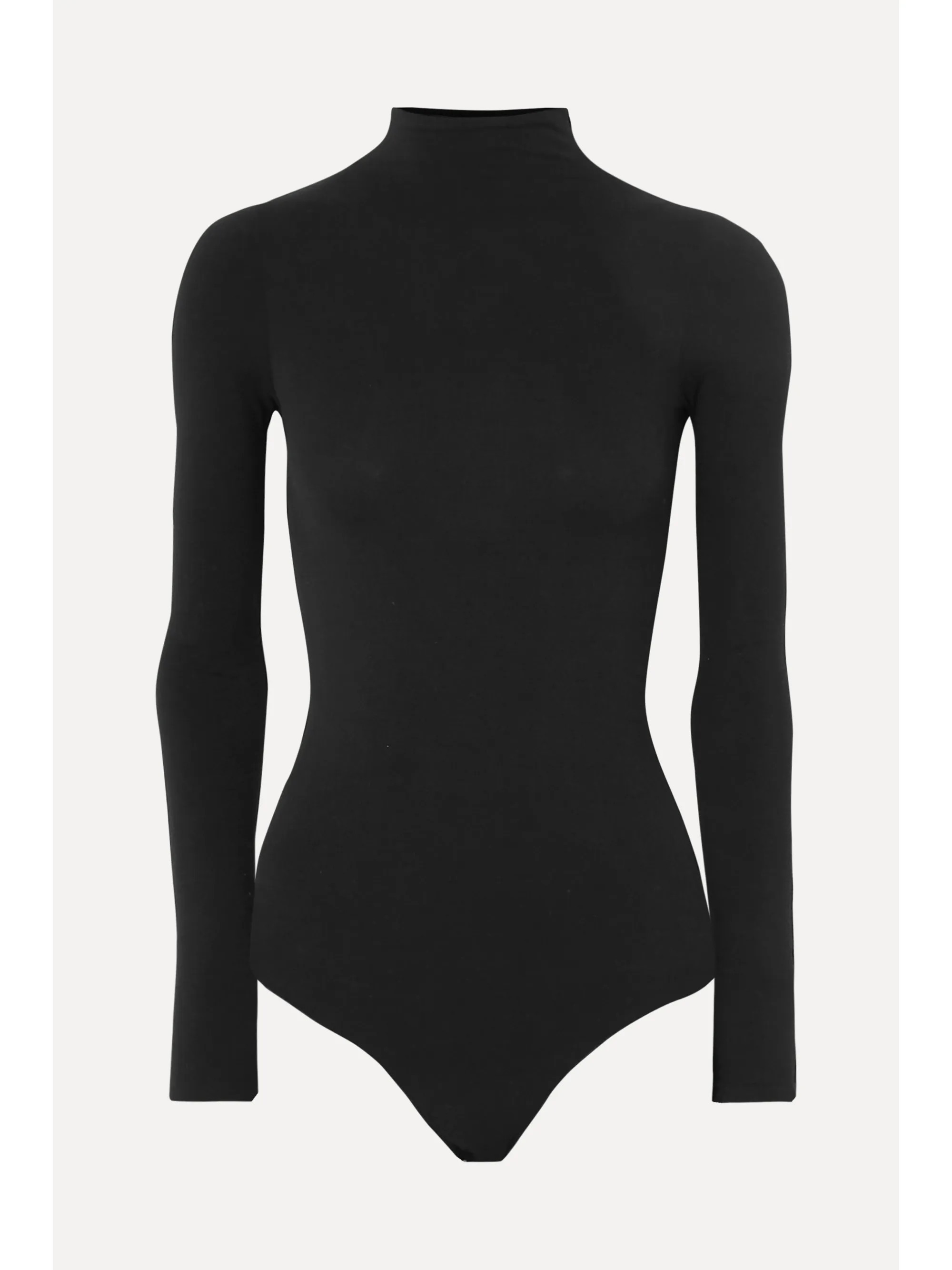 Black Ballet stretch-jersey turtleneck thong bodysuit | Commando | NET-A-PORTER | NET-A-PORTER (UK & EU)