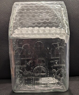 NEW Target Bullseye Playground Clear Gingerbread Glass House Canister Jar  | eBay | eBay US
