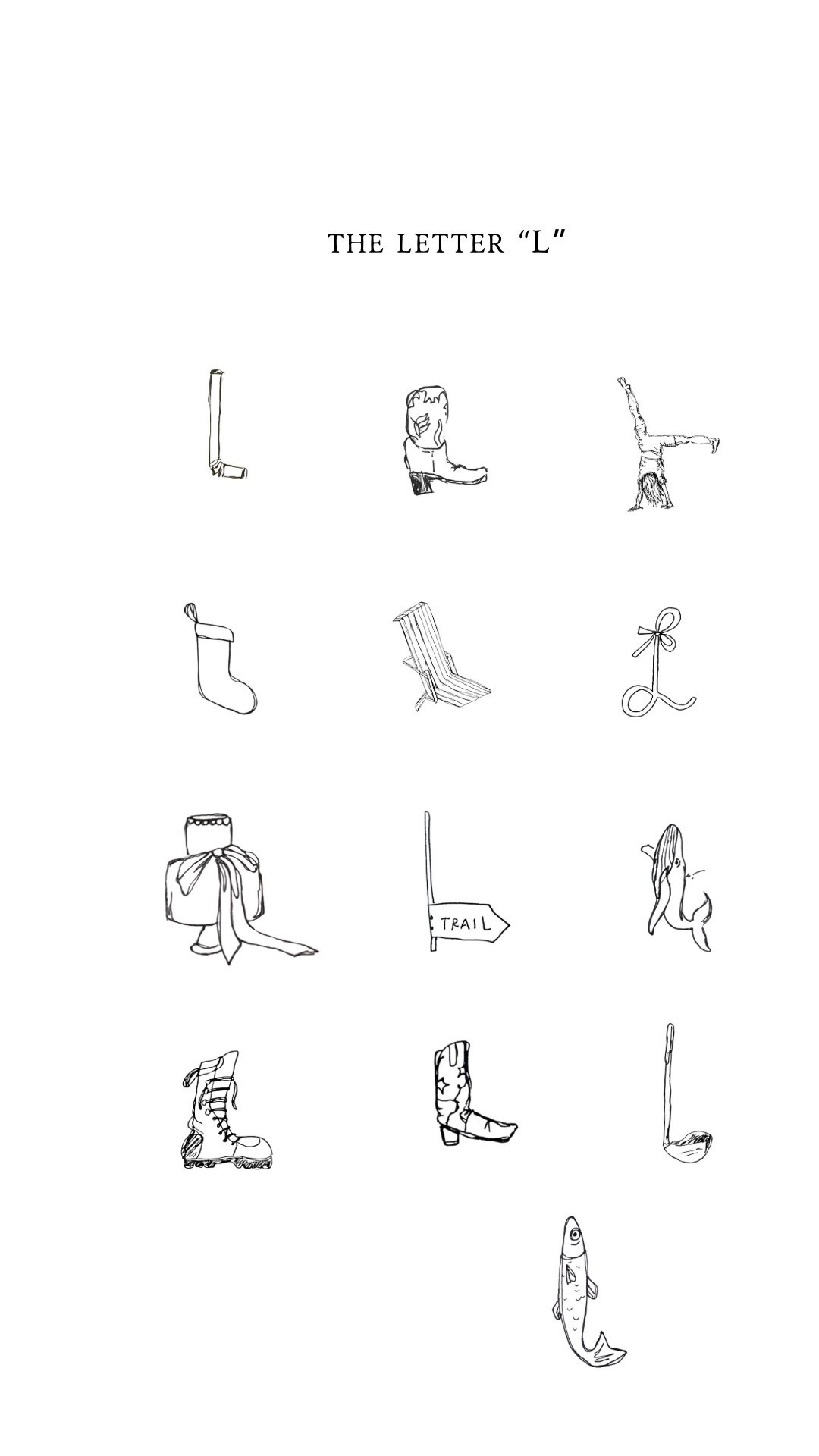 Letter L 13 different ways with my favorite pen 🩷 

#LTKHome