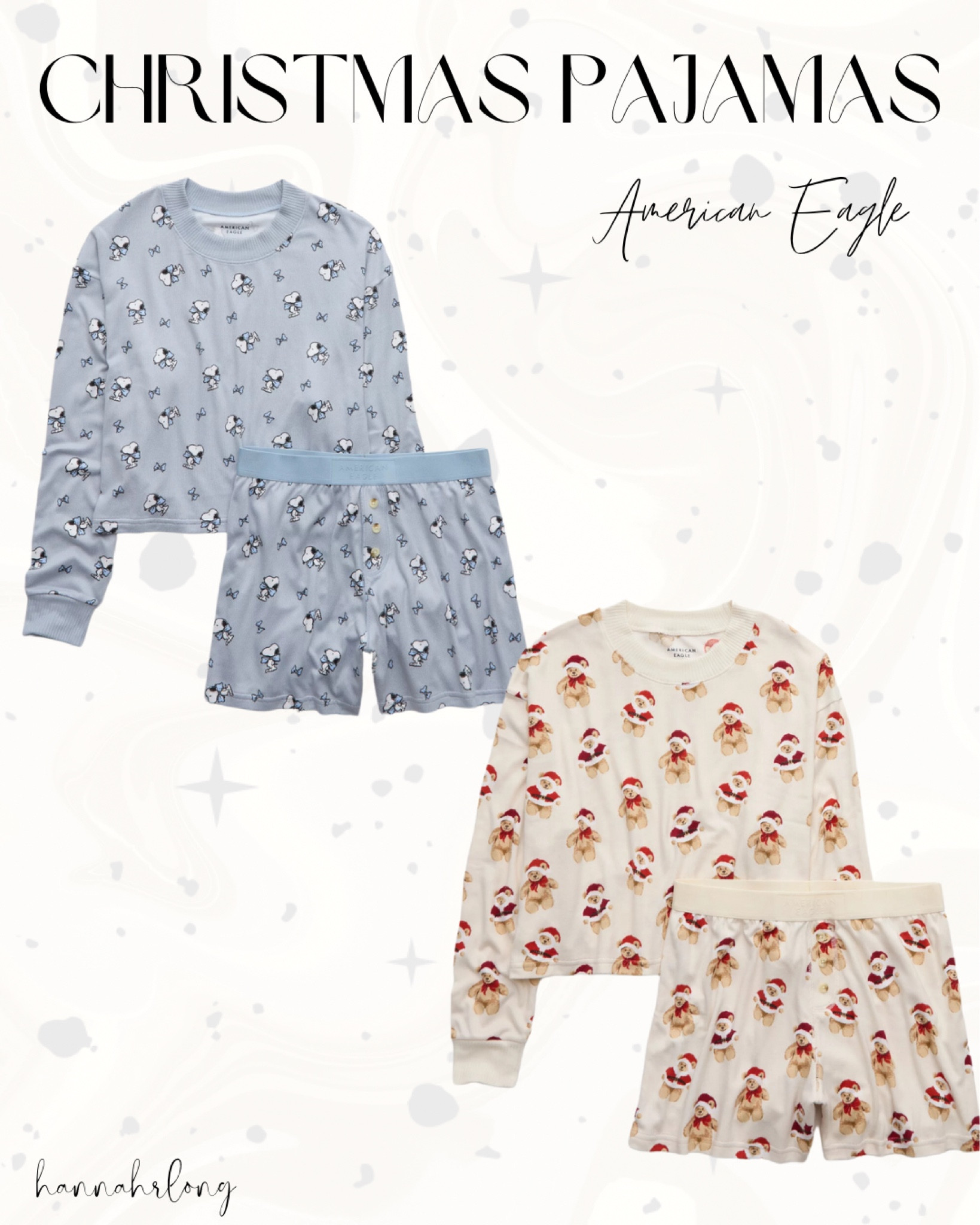Christmas pajamas. Holiday pajama set. Pajama shorts. Pajama shirt. Snoopy pajamas. Teddy bear pajamas  

#LTKGiftGuide #LTKFindsUnder50 #LTKHoliday