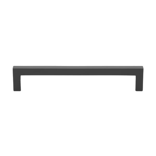GlideRite 10-Pack 6-1/4-inch Center Solid Square Bar Pull - Overstock - 29168280 | Bed Bath & Beyond