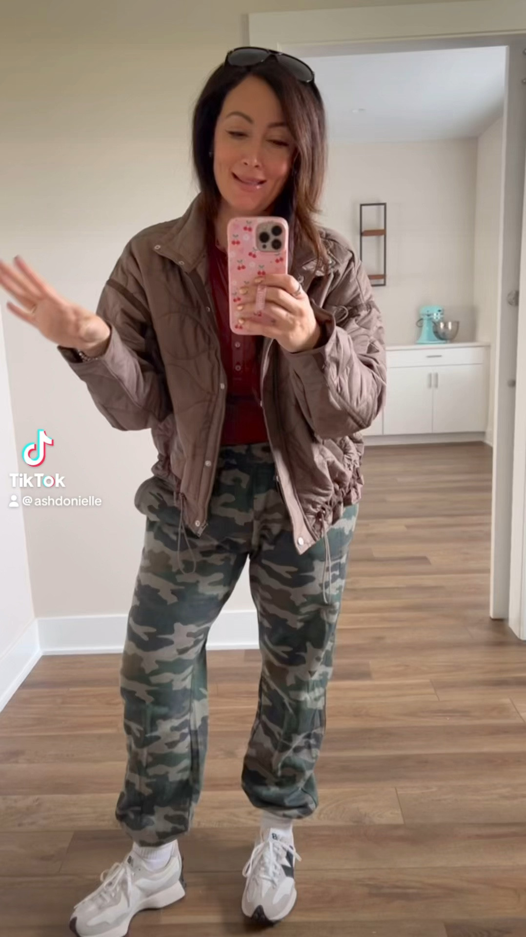 • medium jacket 
• medium Henley 
• medium sweatpants 