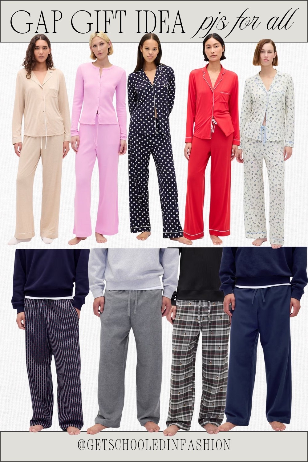 GAP gift idea
Gap pajamas for men and women & the family 

#LTKSaleAlert #LTKGiftGuide #LTKHoliday
