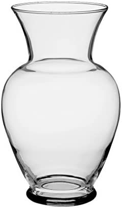 Floral Supply Online 10 5/8" Clear Spring Garden Vase and Flower Guide Booklet - Decorative Glass... | Amazon (US)