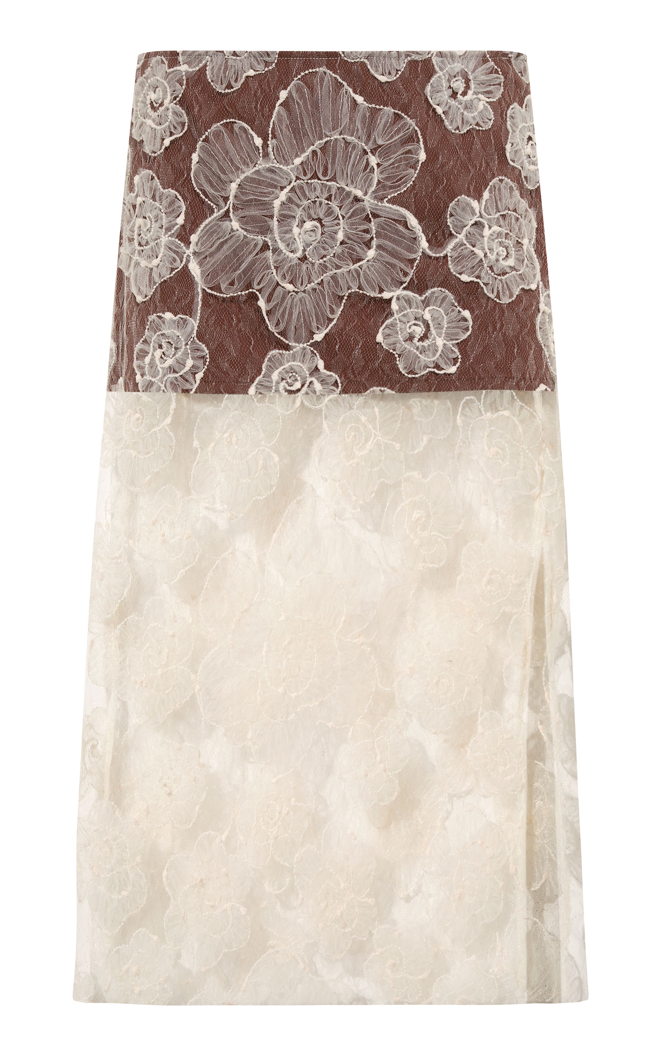 Siam Floral Lace Midi Skirt | Moda Operandi (Global)