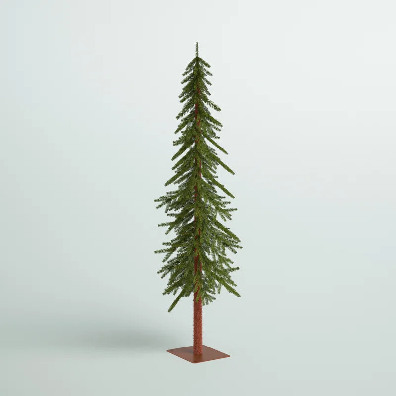 Green Artificial Christmas Tree with 150 Clear/White Lights | Wayfair North America