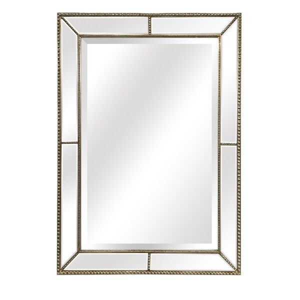 Roxeburghe Wall Mirror - Silver - 30.3" x 41.12" | Bed Bath & Beyond