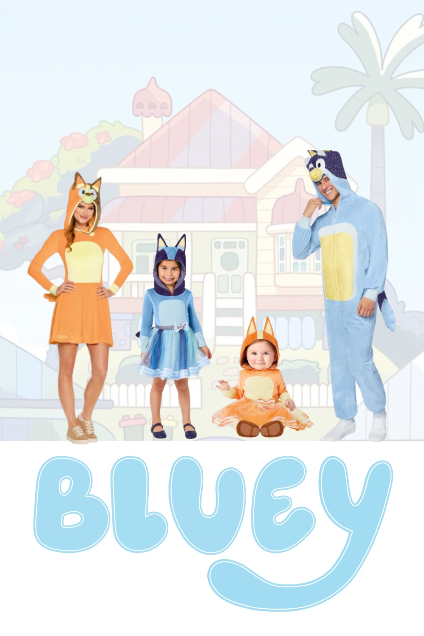Meet the heelers, bluey & bingo chilli and bandit known as mum and dad. #halloweencostume

#LTKParties #LTKHalloween #LTKSeasonal